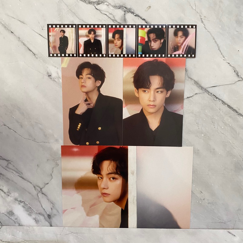 Taehyung V BTS Hybe insight Daydream believers merch photocard film sticker photo set pc mpc officia