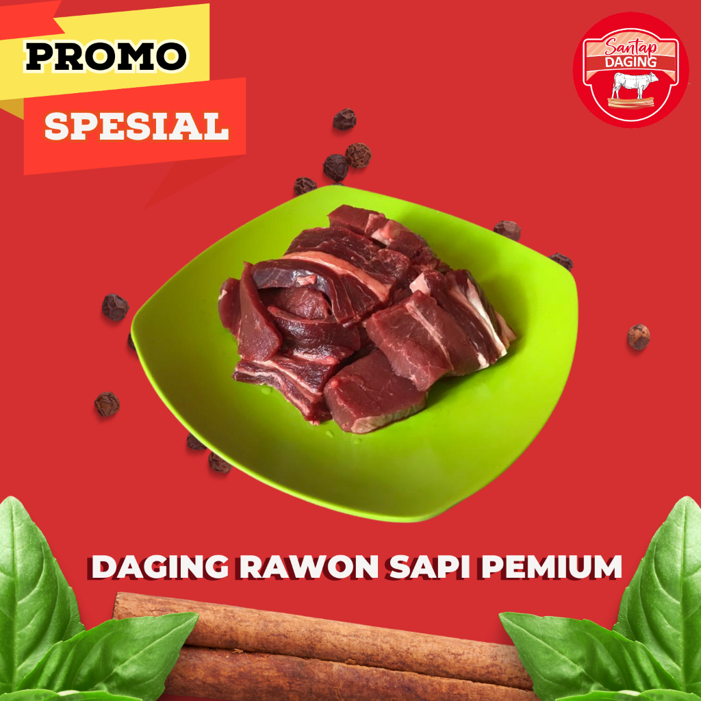 

Daging Sop Rawon / Daging Sop / Tongseng / Soto Fresh Meat Premium 500gr