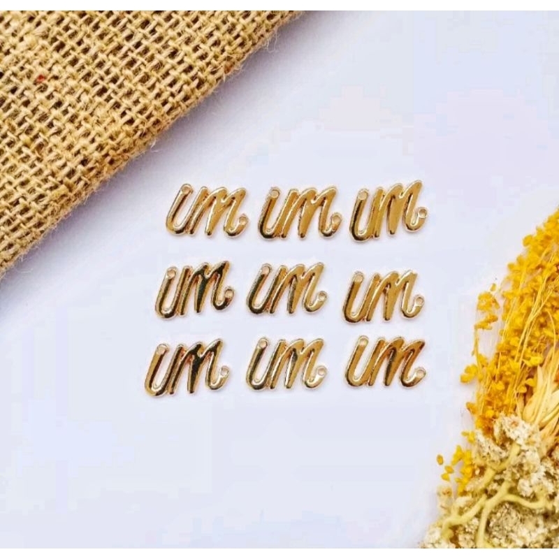 [ COD ] Label hijab | Plat kerudung | Pin jahit