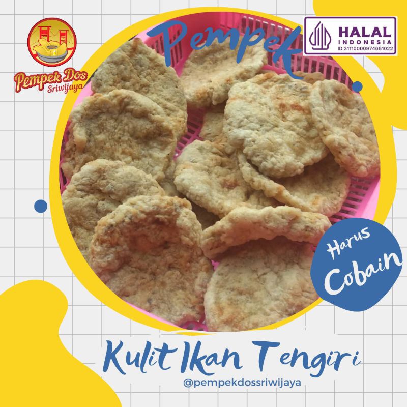 

Pempek Kulit Ikan Tenggiri isi 5 pcs