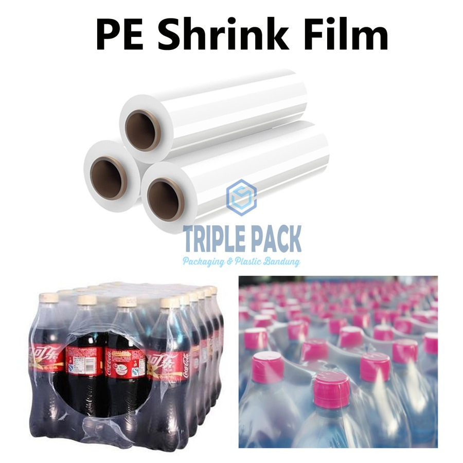 

PE Shrink Film 1Kg Plastik Segel Banded Botol Minuman Minyak Goreng