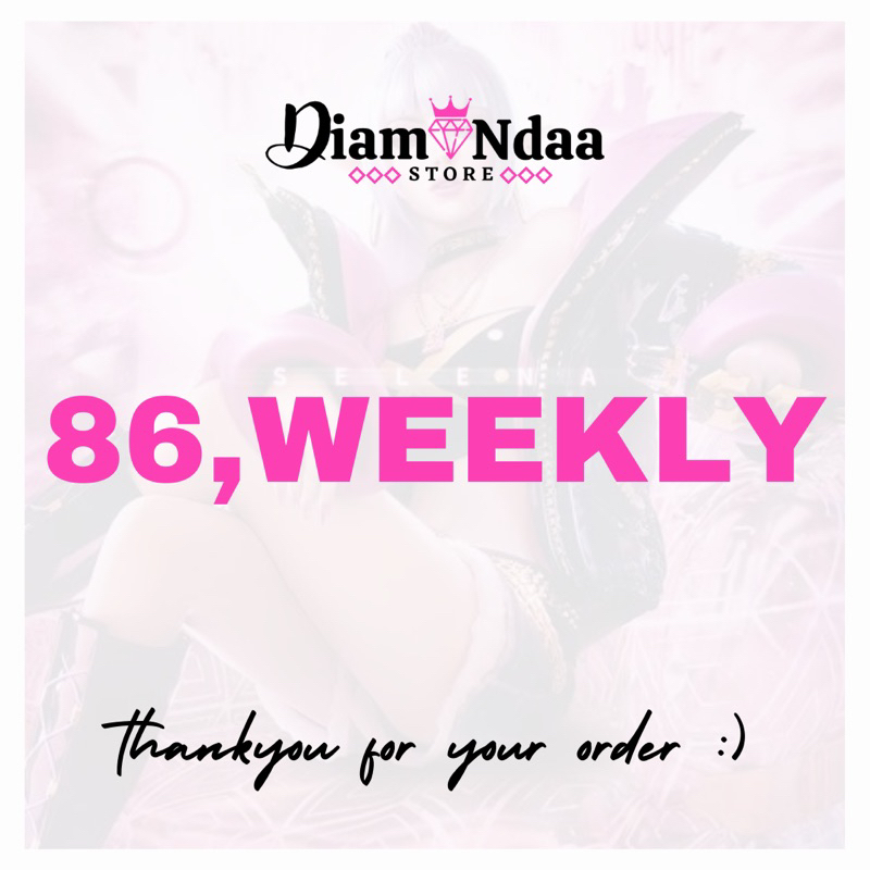 

STICKER DM 86-WEEKLY