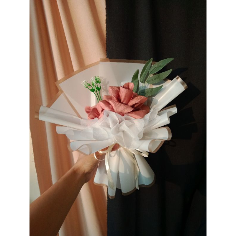 Buket Hijab kado ulang tahun kado pernikahan