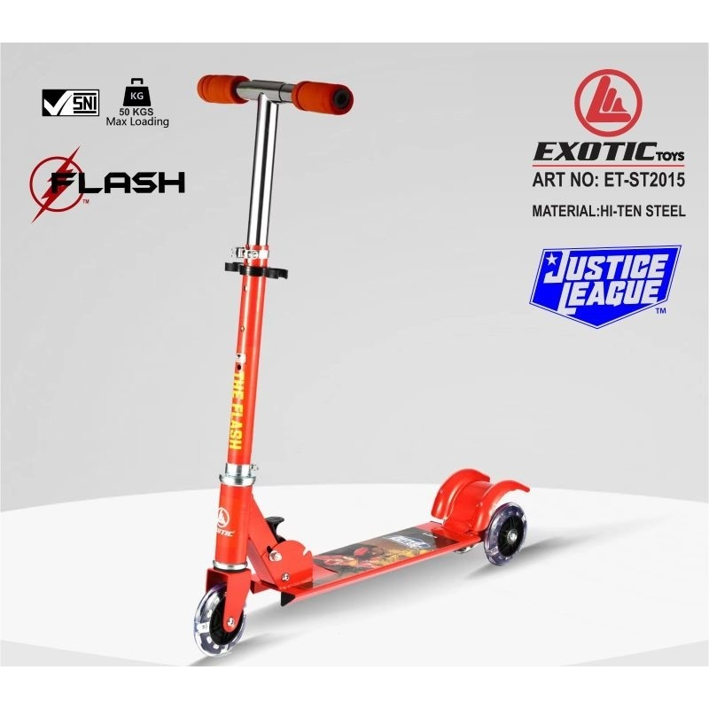 SCOOTER EXOTIC ST-2015/ Scooter Anak Roda 3 Roda Berlampu//OTOPED ANAK MURAH//SKUTER MURAH/KADO ULTA