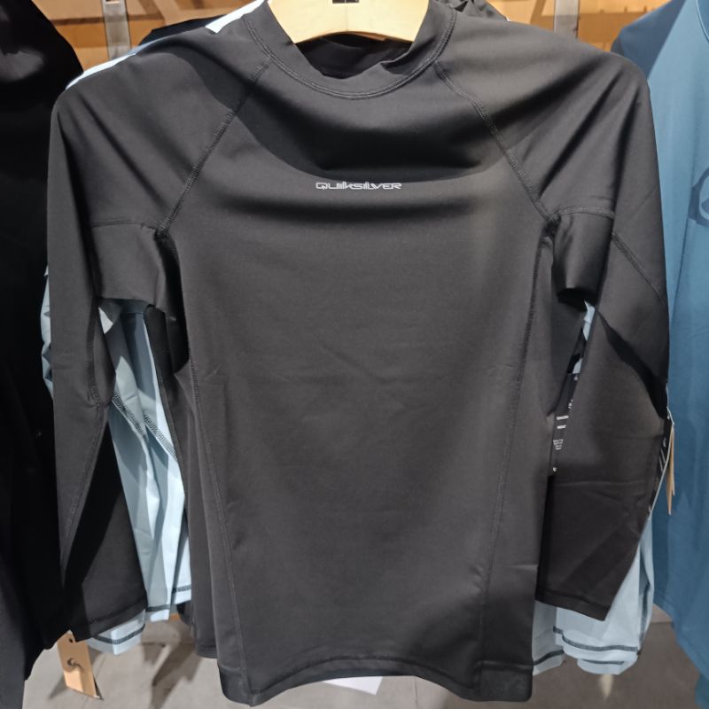 Rashguard Quiksilver pria Boat tripper Ls