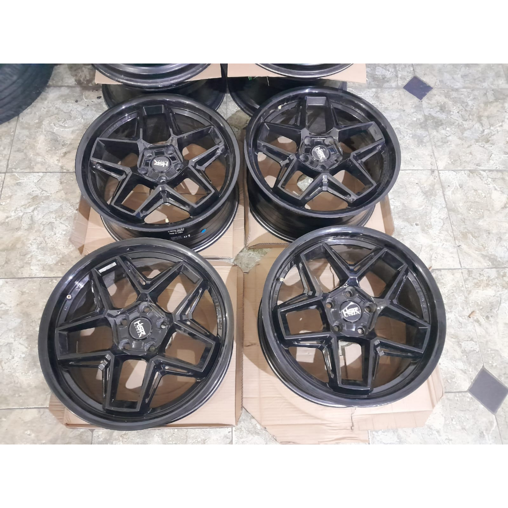 Velg Mobil Second Ring 18 Hsr Wheel Wasile Buat Mobil Innova Hrv Civic Juke Rush Xpander Terios Acco