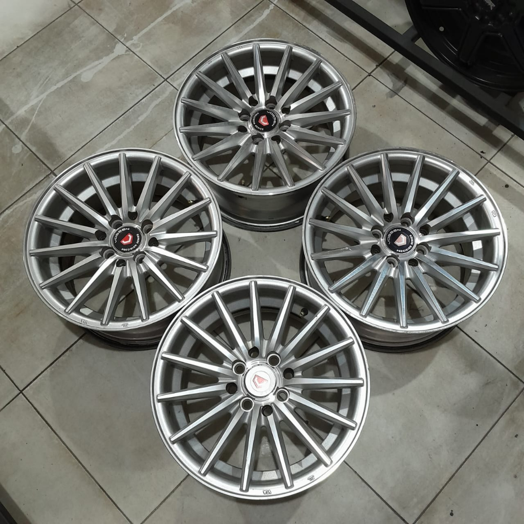velg mobil second murah ring 15 pcd 4x100/ 114 untuk Jazz, Yaris, Brio