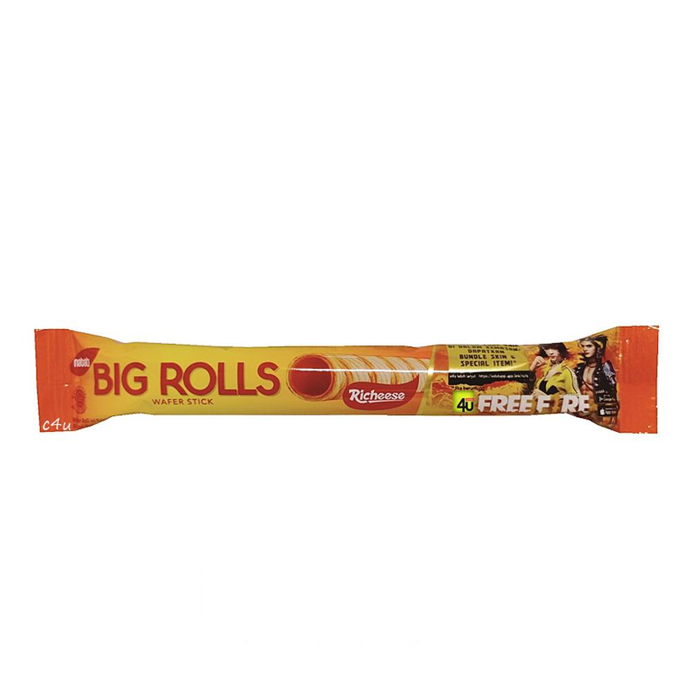 

Biskuit Richeese Nabati BIG ROLLS 18 gram