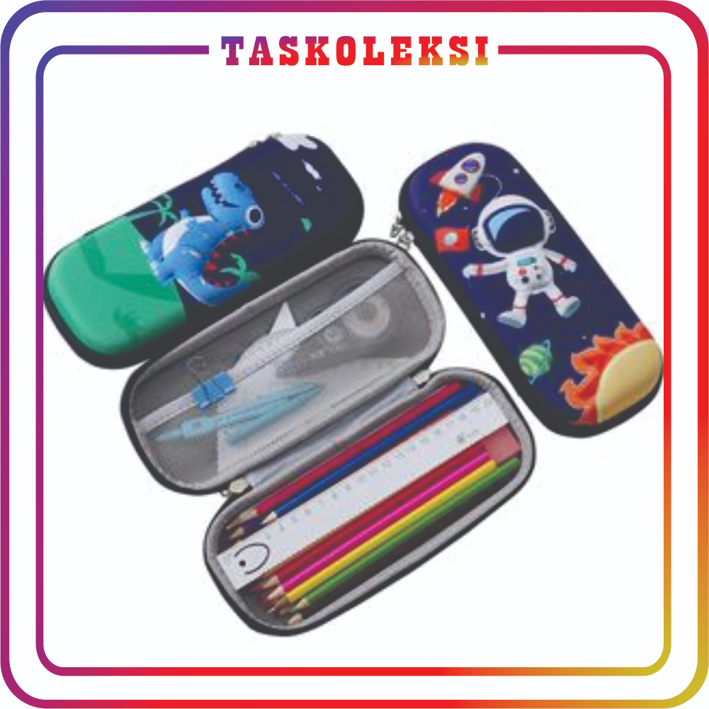 

☛TK☚ KOTAK PENSIL 3D TEMPAT PENSIL ANAK SEKOLAH TK SD 3D BAHAN EVA S080
