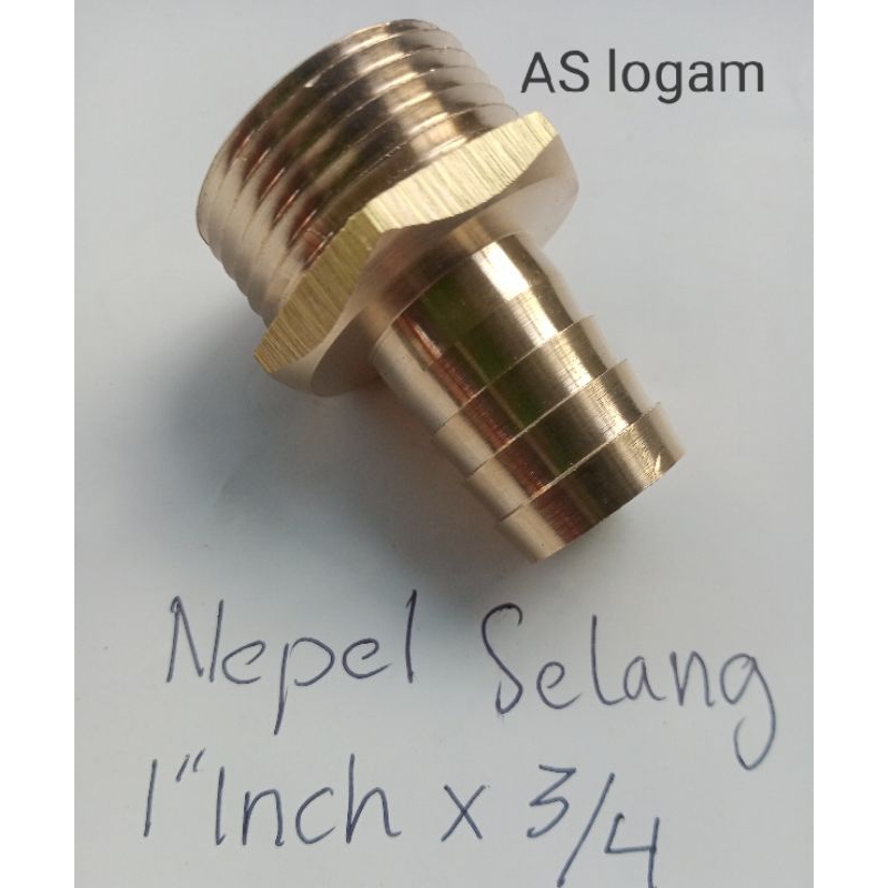 Nepel selang 1inch X3/4
