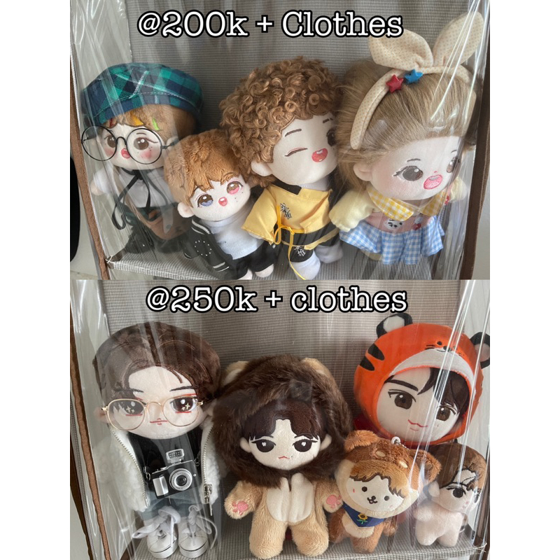 Doll NCT Boneka Johnny Haechan Mark Carajohn Cheetah Lee Puduchan 10cm 15cm 20cm Sunny side Up Shiba