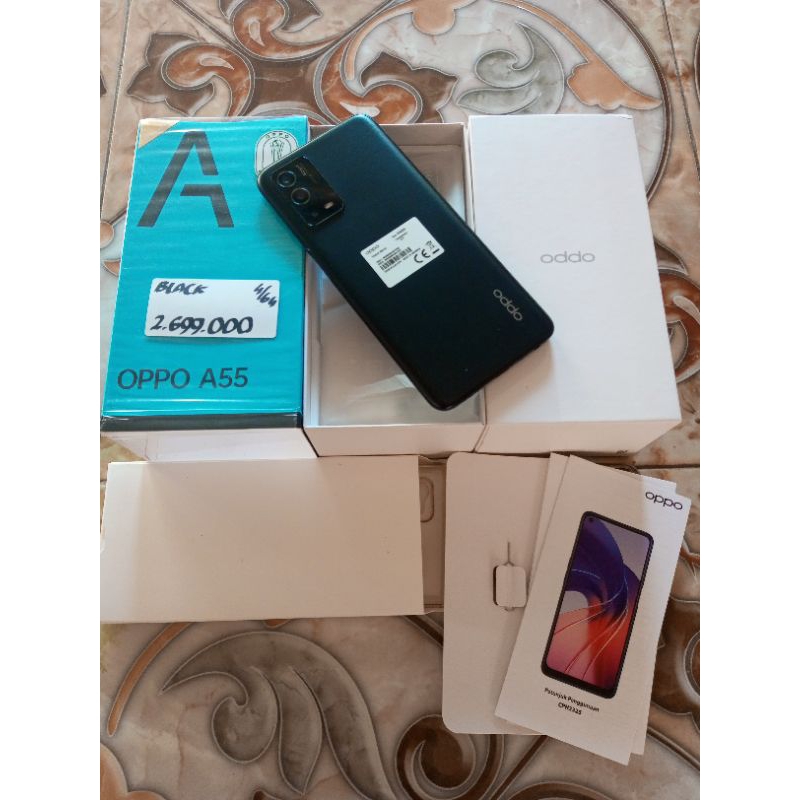 oppo A55 Ram 4/64 fullset original (second)