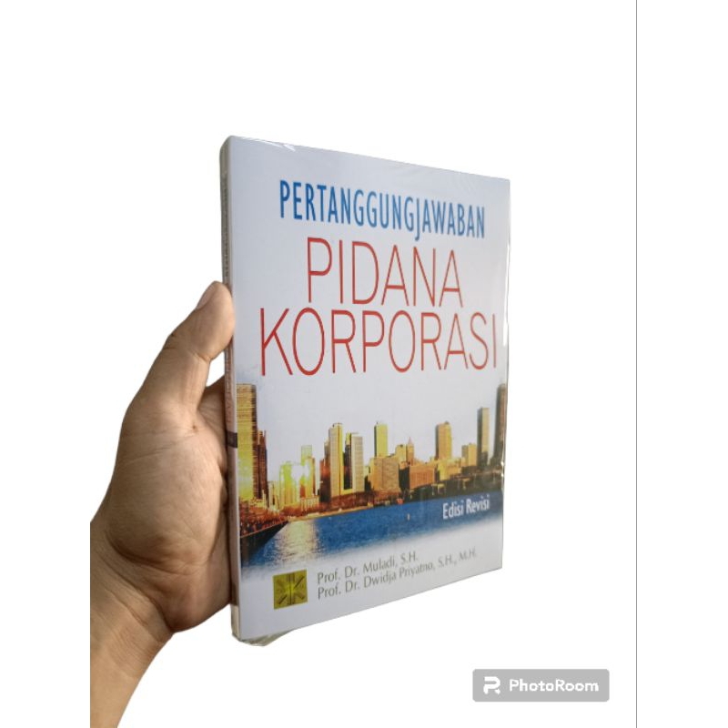 pertanggungjawaban pidana korporasi oleh Muladi