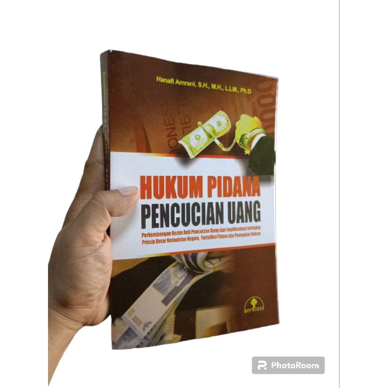 BUKU HUKUM PIDANA PENCUCIAN UANG HANAFI AMRANI