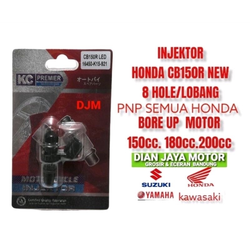 Injektor Injector Racing HONDA CB150R New 8 Hole CBR150 Sonic 150 GTR 150 Pcx 150 Crf150 Jupiter Z1 