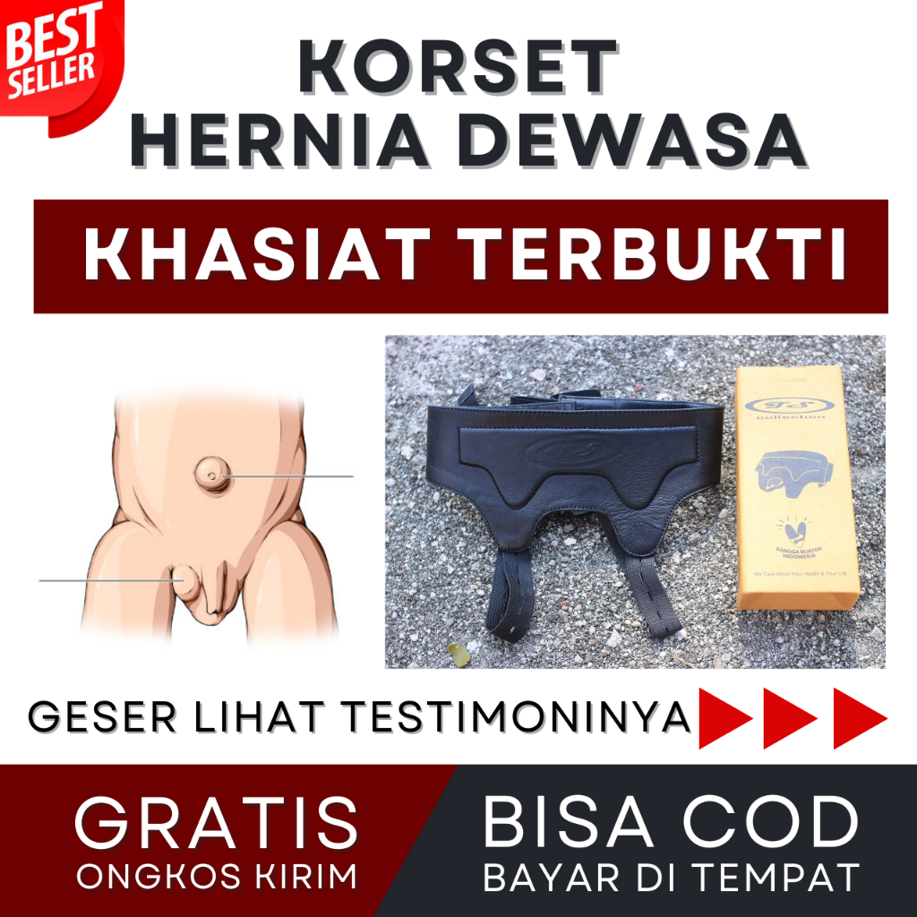 Korset Hernia Paling Ampuh, Obat Hernia Pria Dewasa, Celana Turun Berok, Hidrokel Varikokel Tanpa Ha