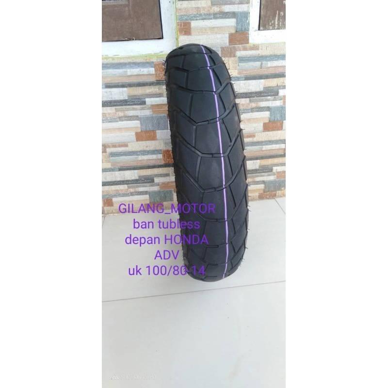 ban tubles ban motor ukuran 110/80 ring 14
