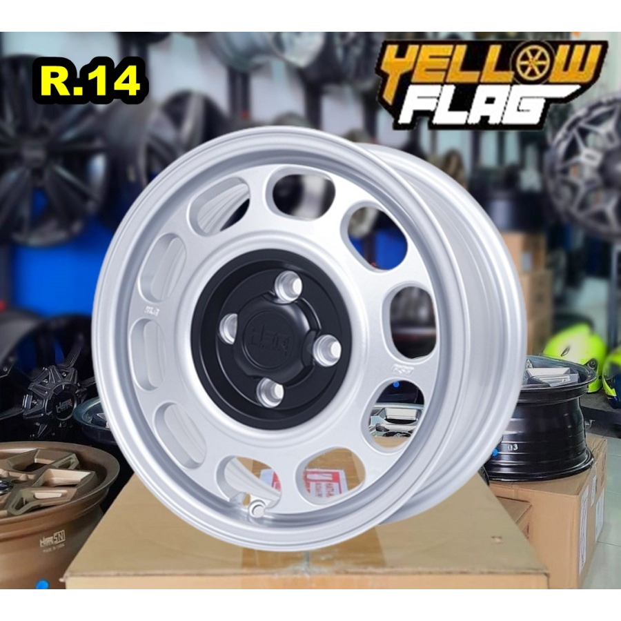 velg HSR KLG R14 baut 4x114,3 velg mobil avanza xenia kijang carry