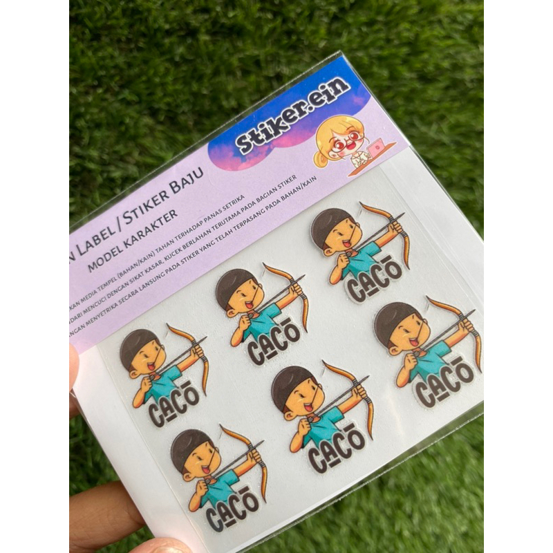 

Iron Label / Stiker Baju / Sablon Nama