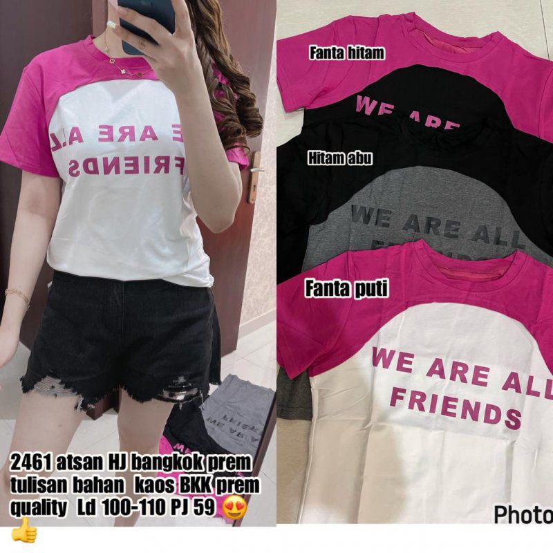 Atasan kaos HJ BKK  import
