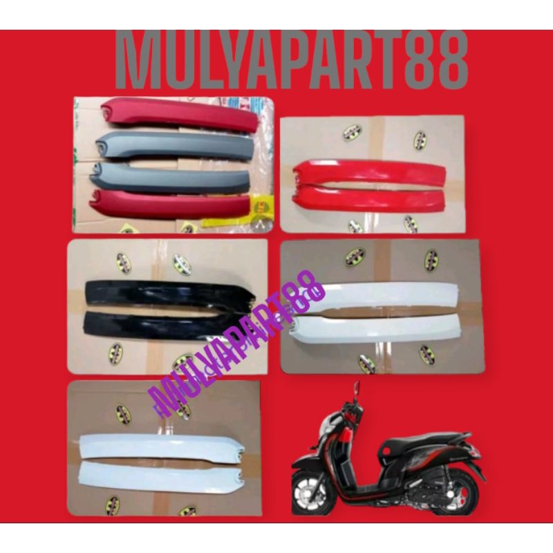 Cover body dek samping under side bawah scoopy fi Esp Donat 2018 2019 BERKUALITAS