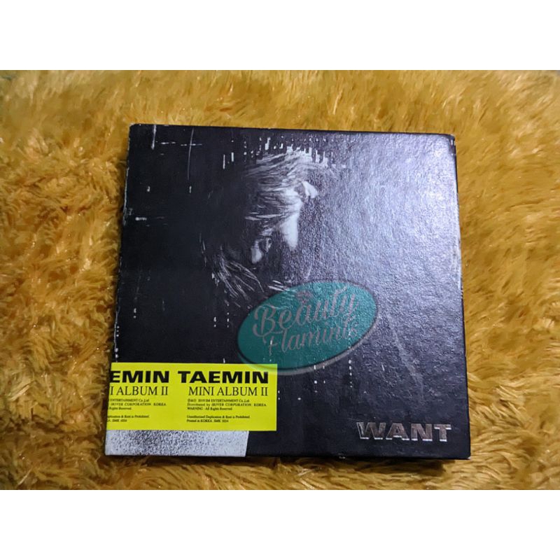 [preloved / unsealed] Taemin SHINee album only