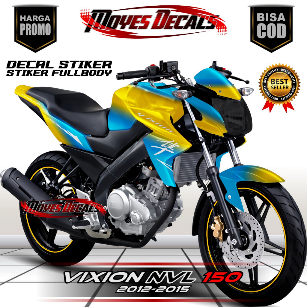 Decal Vixion New Full Body Decal Vixion NVL Full Body Stiker Vixion NVL Full Body Stiker Vixion New 