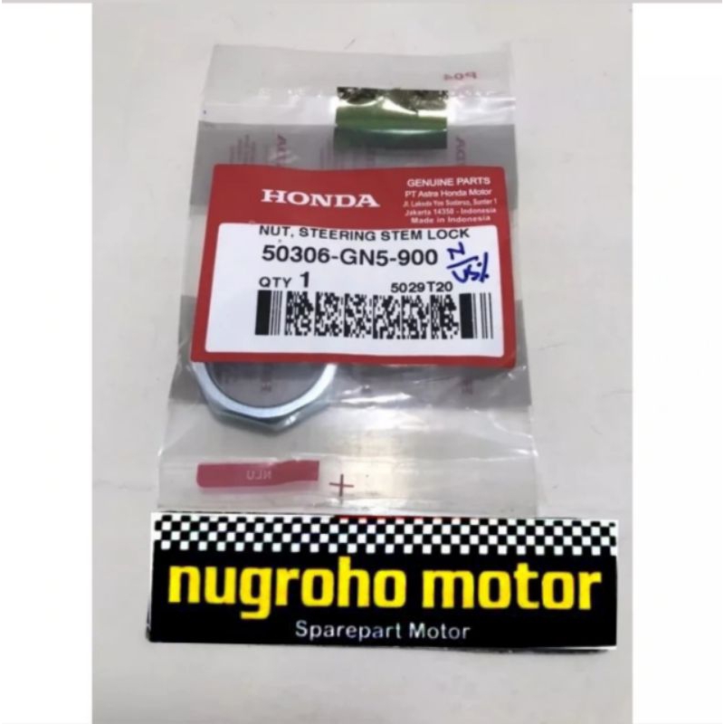 MUR KOMSTIR RACE STEERING BEAT - VARIO 125 150 SCOOPY - SPACY BEAT FI ORIGINAL HONDA 50306 GN5 900