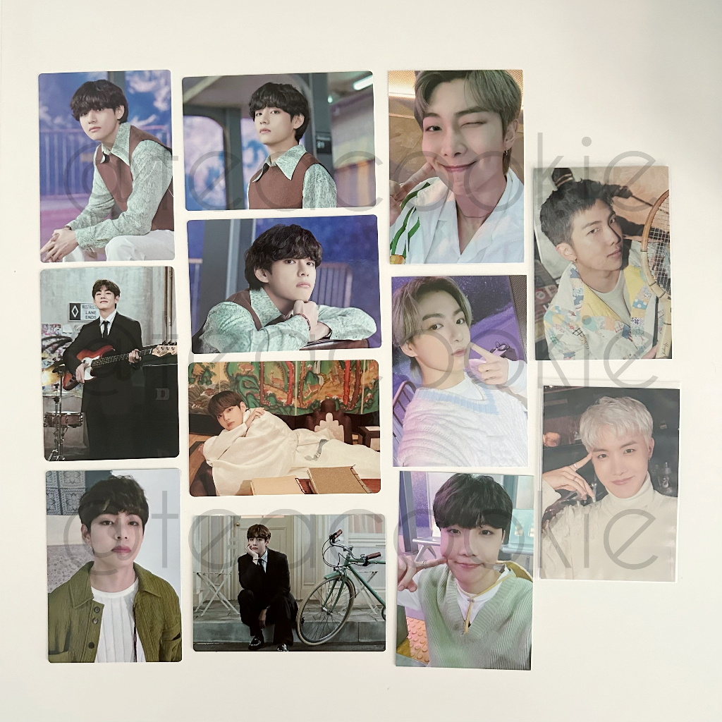 BTS Taehyung V Jungkook RM Jhope Mini Photocard Sowoozoo Dalmajung PTD Permission To Dance Pajama Li