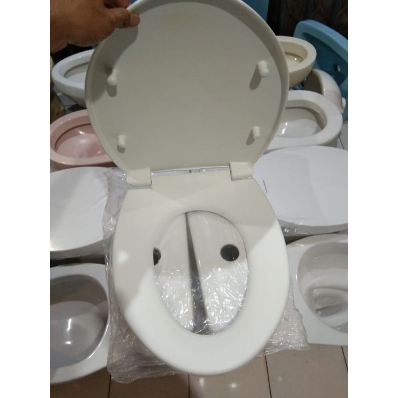 TUTUP Cover Kloset Duduk TOTO Monoblock