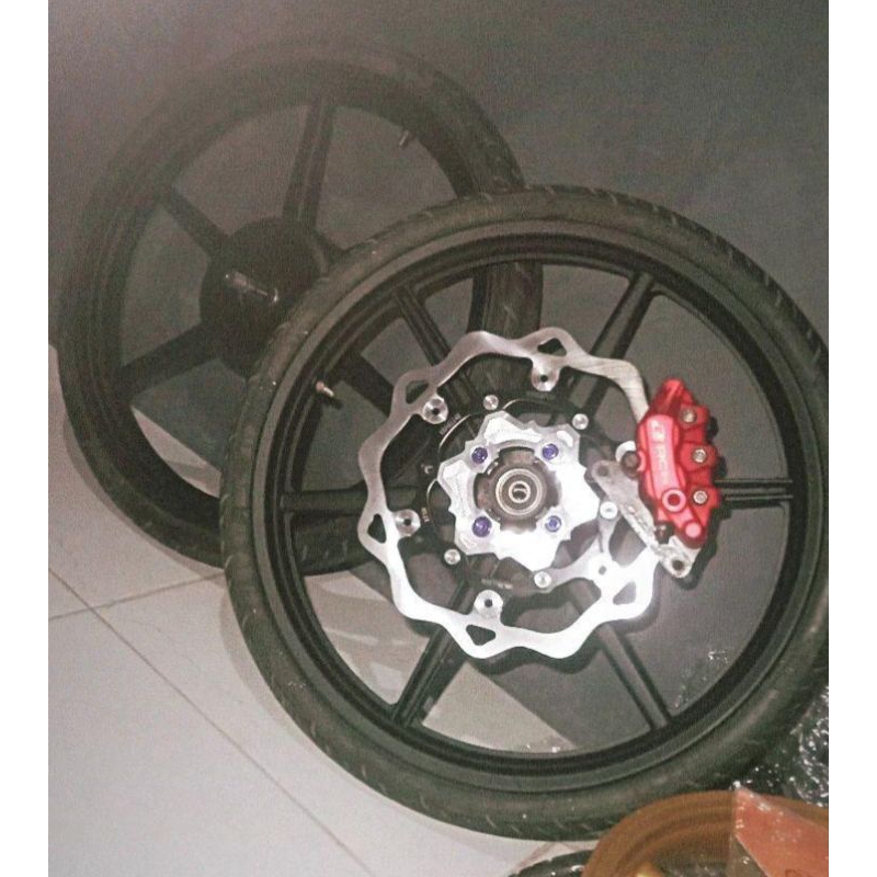 VELG PALANG 6 VARIO 125/150 RING 17 ( pnp tanpa rubah as roda )