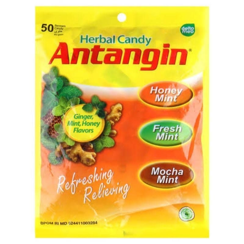 

Permen Antangin Herbal Candy Isi 50 Pcs | Cegah Masuk Angin