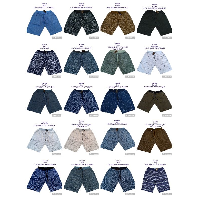 Celana pendek woven NEVADA