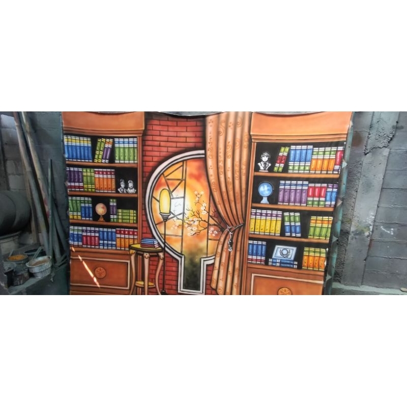 BACKGROUND WISUDA KEREN 3/4M X2,5 M