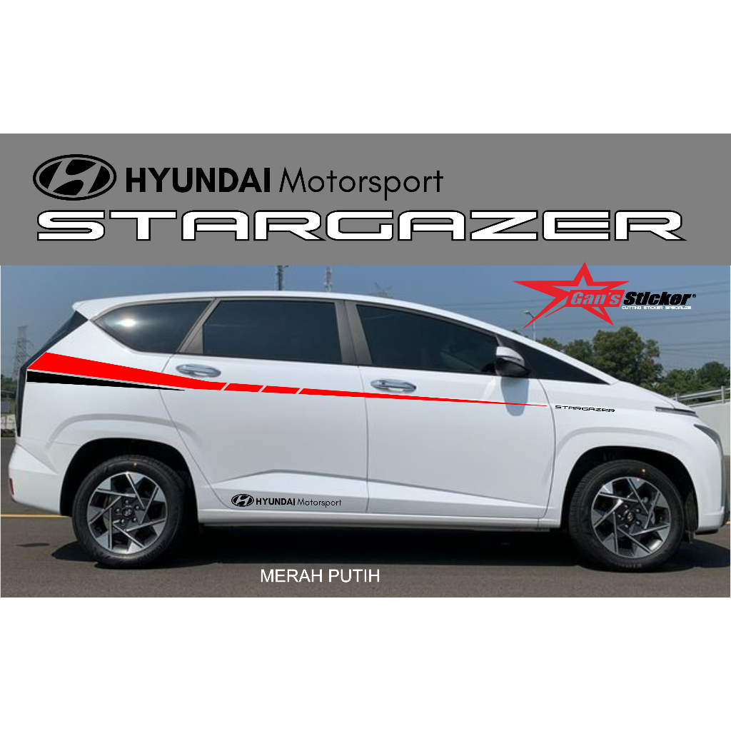 sticker hyundai stargazer aksesories hyundai stargazer