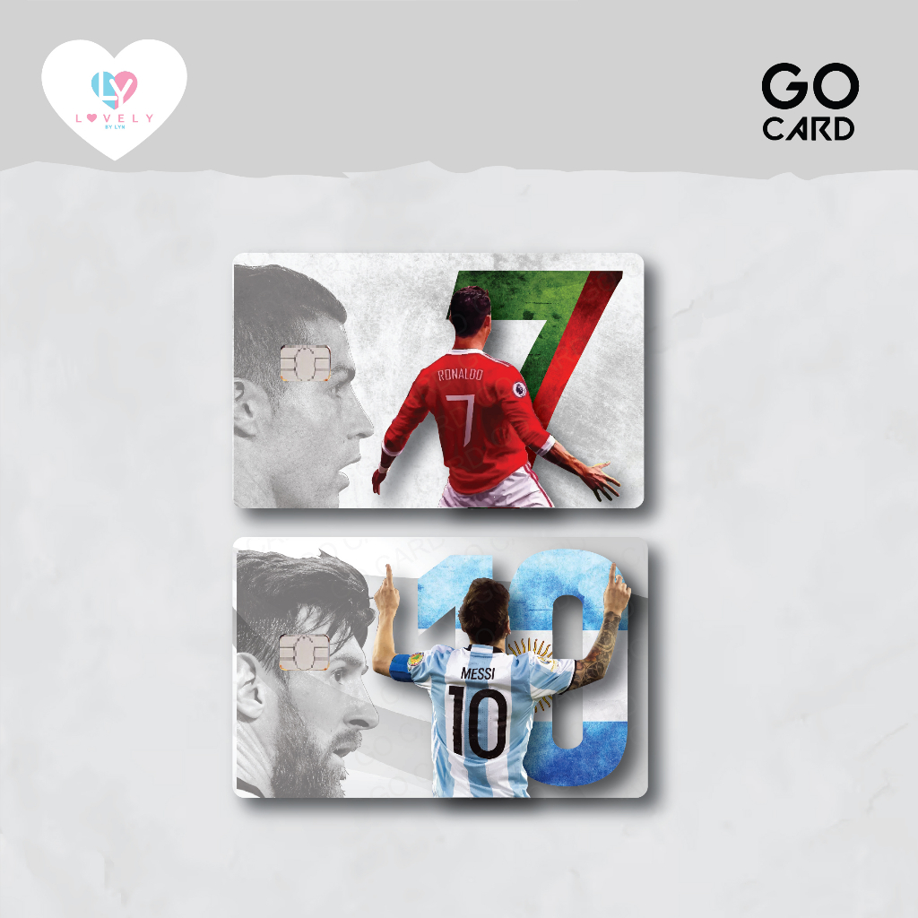 

Sticker Kartu ATM Ronaldo Messi Hologram Emoney Flazz Sticker