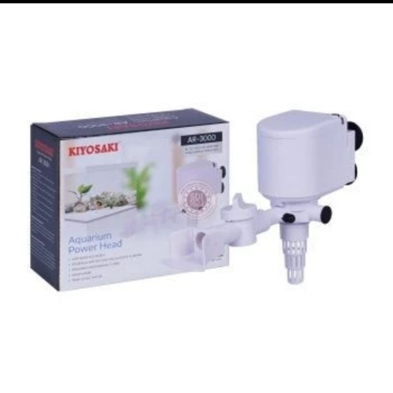 Pompa power head Pompa celup Pompa aquarium Kiyosaki AR-3000 output 2200 L/H