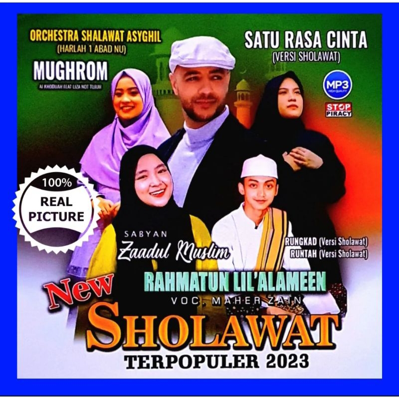 KASET MP3 LAGU SHOLAWAT NABI MERDU TERBARU-KASET MP3 SHOLAWAT TERBARU-LAGU MAHER ZAIN-LAGU NISSA SAB