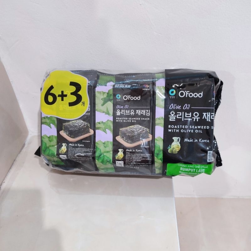 

Daesang Nori, Chu Jung Won Seaweed Olive Oil 6 + 3