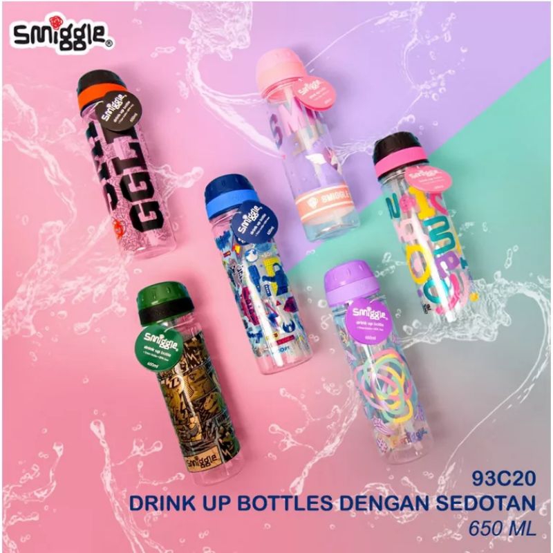 PROMO SMIGGLE BOTTLE 430ML & 650ML DISNEY MARVEL