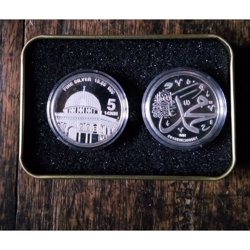 Perak 5 dirham IMN 15,55gr