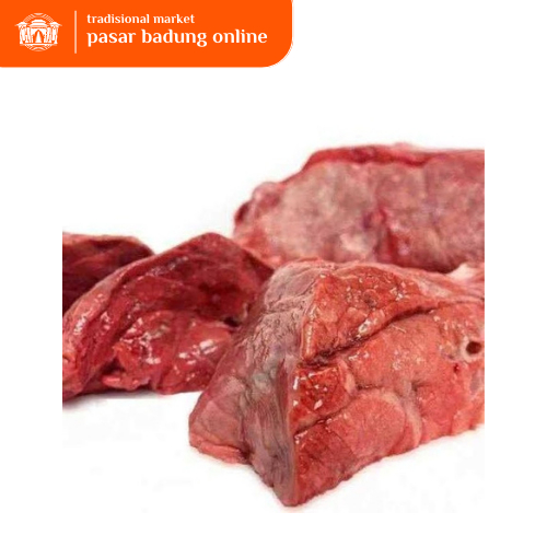 

Daging sapi local, Paru Super 1kg