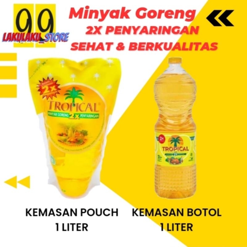 

Minyak Goreng Tropical 1 Liter Minyak Goreng Fitri Minyak Goreng Sehat Berkualitas Minyak Goreng Murah