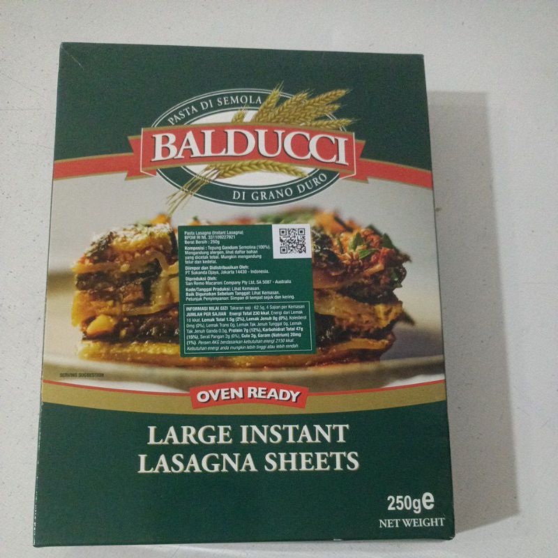 

LASAGNA BALDUCCI