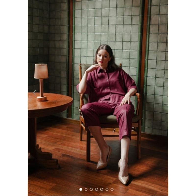 Clara and Sword in Velvet Red Maven Ready (set)