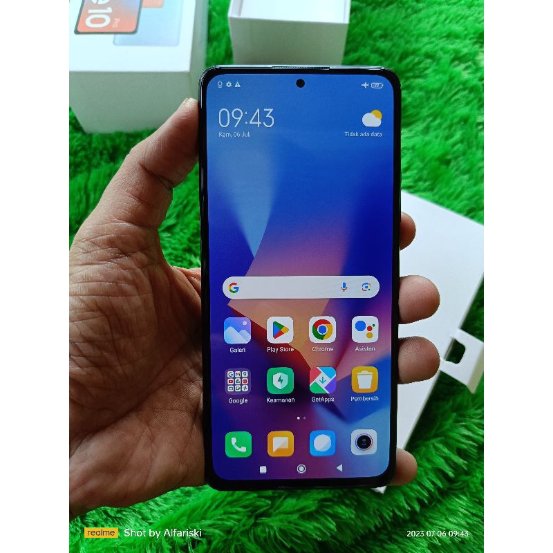 HANDPHONE HP SECOND BEKAS. REDMI NOTE 10 Pro, 8/128 FULLSET ORI 98% MULUS