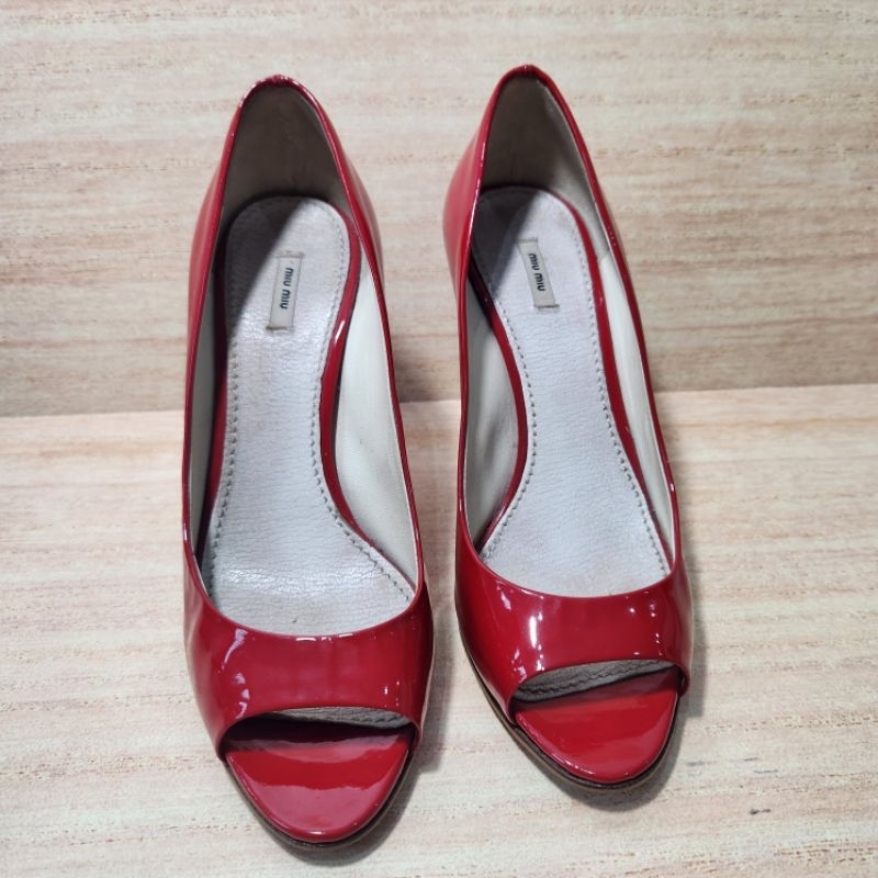 Preloved Sepatu Heels - Miu Miu