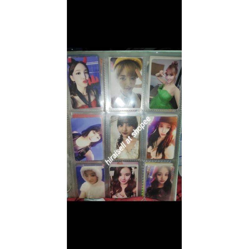 TWICECOASTER TWICE PHOTOCARD PC TC2 2 TC NAYEON DEVIL JEONGYEON PINNOCHIO MOMO FAIRY SANA JIHYO MINA