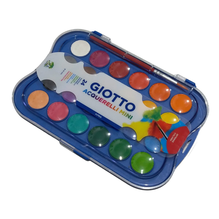

Giotto Acquerelli 24 colors - Cat Air Set 24C