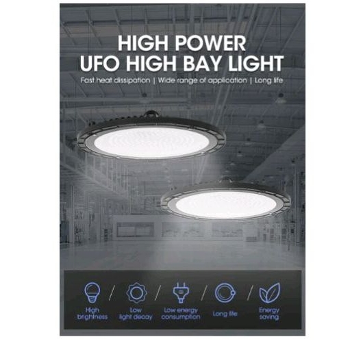 lampu led highbay ufo 100wat/150wat/200wat led